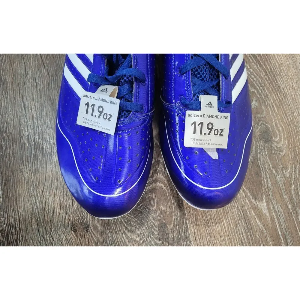 Adidas asiZero Diamond King Low Baseball Men's Cleats‎ size 11.5